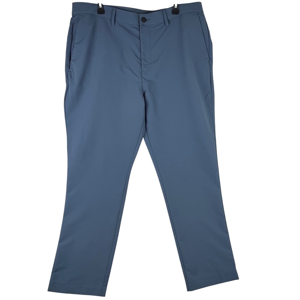 Banana Republic Golf Pants Men 40x29 Blue Gray Performance Active Trousers